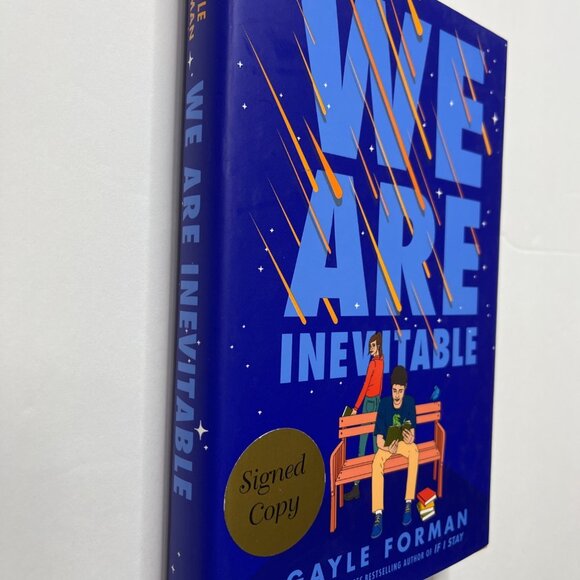 We Are Inevitable Book by Gayle Forman Signed Edition YA Fiction Romance - Picture 4 of 5